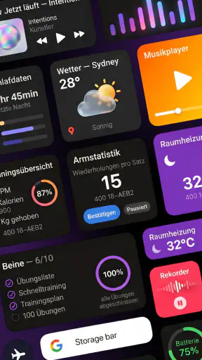 Themenpaket: Icons und Widgets screenshot