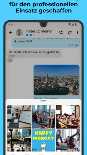 Threema Work. Für Unternehmen screenshot