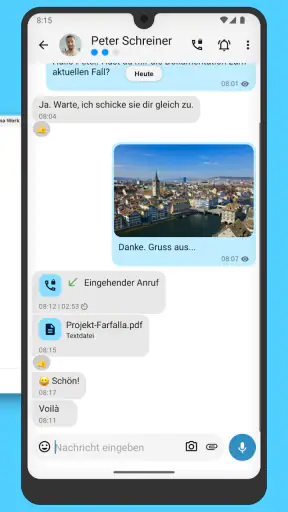 Threema Work. Für Unternehmen screenshot