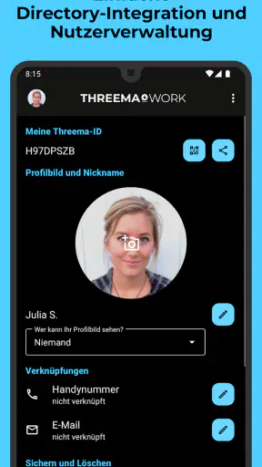 Threema Work. Für Unternehmen screenshot
