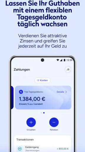 Tide: Online-Geschäftskonto screenshot