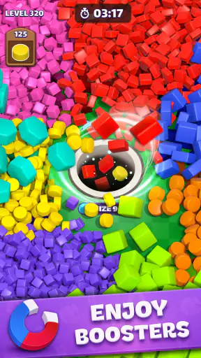 Tiles in Hole: Black Hole screenshot