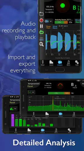 TonalEnergy Stimmgerät & Metro screenshot
