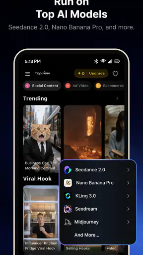 Topview: Marketing Video Agent screenshot