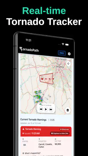 Tornado Tracker by TornadoPath screenshot