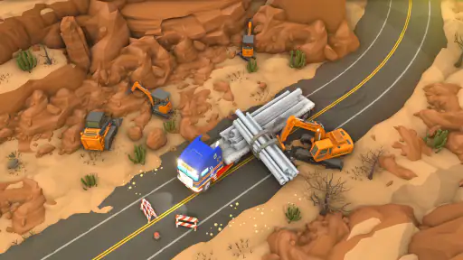 Transport Tycoon Empire: Stadt screenshot