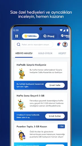 Turkcell screenshot