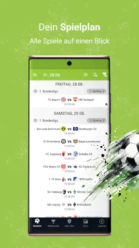 TV.de Fußballfunk Bundesliga screenshot