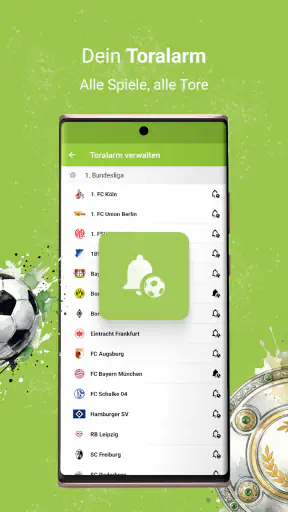 TV.de Fußballfunk Bundesliga screenshot