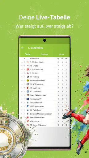 TV.de Fußballfunk Bundesliga screenshot