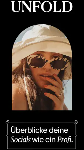 Unfold: Video- und Foto-Editor screenshot