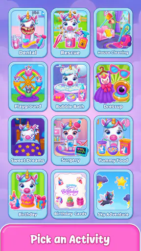 Unicorn World: Daycare & Salon screenshot