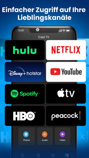 Universelle TV-Fernbedienung screenshot