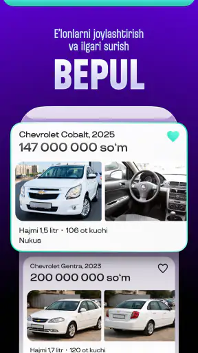 Uzum Avto: avtomobil bozori screenshot
