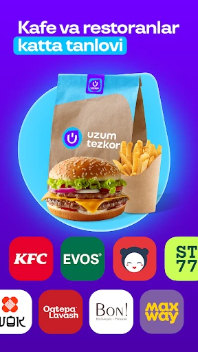 Uzum Tezkor: Ovqat yetkazib screenshot