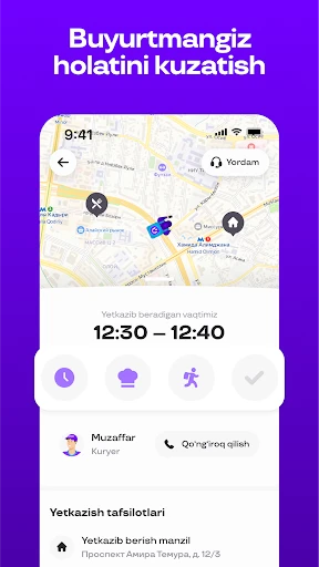 Uzum Tezkor: Ovqat yetkazib screenshot