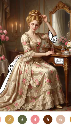 Victorian Coloring Book screenshot