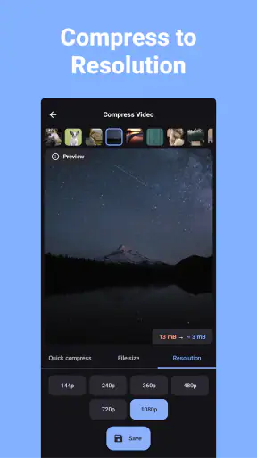 Video komprimieren screenshot