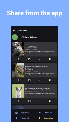 Video komprimieren screenshot