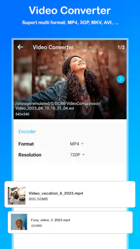 Video komprimieren screenshot