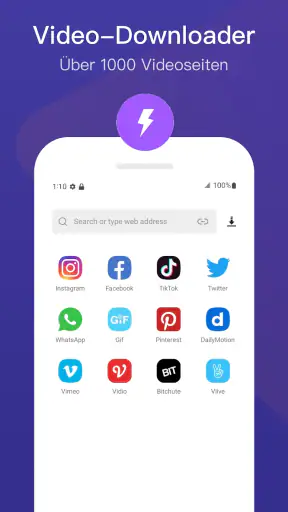Video- und Musik-Downloader screenshot