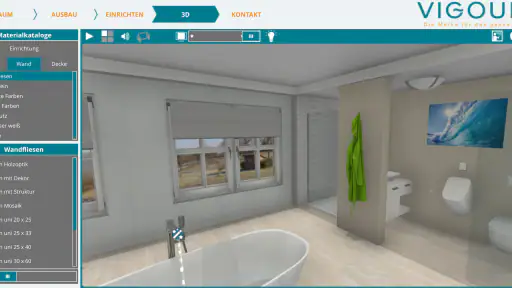 Vigour Badplaner screenshot