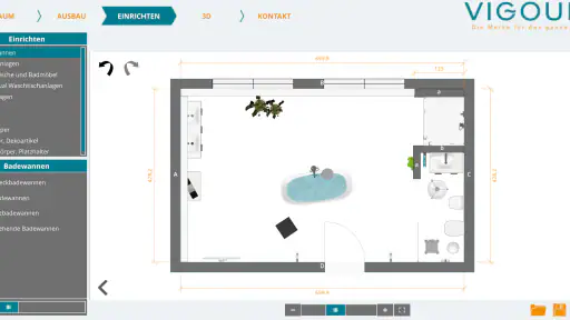 Vigour Badplaner screenshot