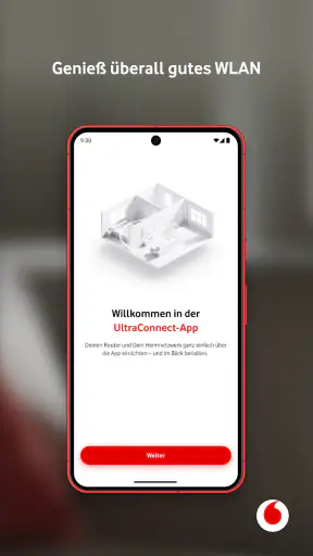 Vodafone UltraConnect screenshot