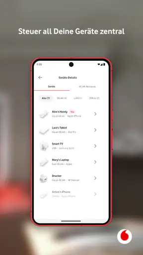 Vodafone UltraConnect screenshot