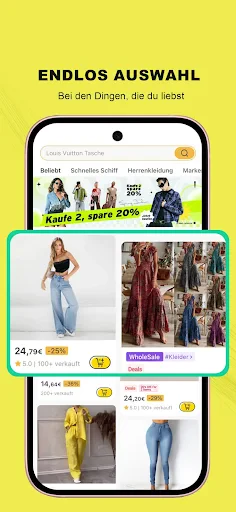 Voghion - Online-Shopping-App screenshot
