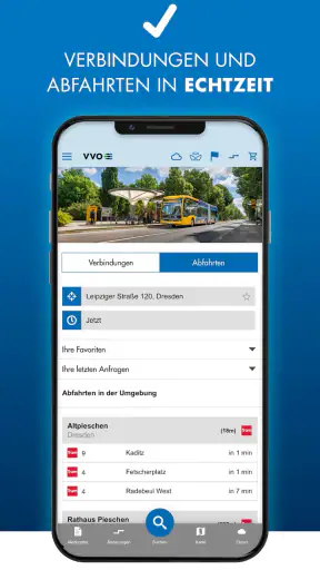 VVO mobil screenshot