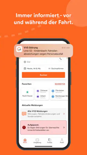 VVS Mobil - Fahrplan & Tickets screenshot