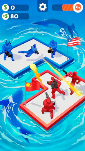 War of Rafts: Seeschlacht screenshot
