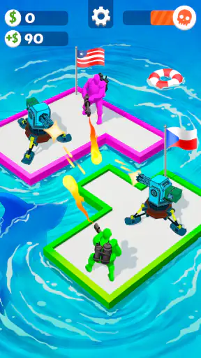 War of Rafts: Seeschlacht screenshot