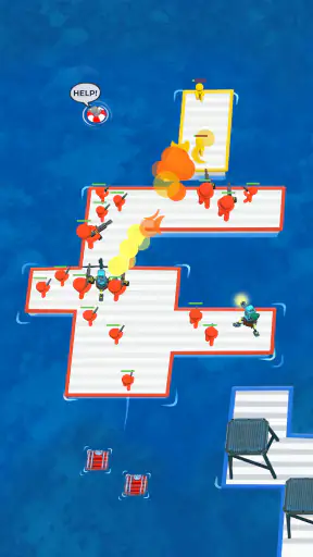 War of Rafts: Seeschlacht screenshot