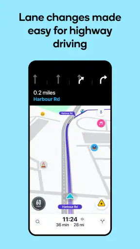Waze Navigation und Verkehr screenshot