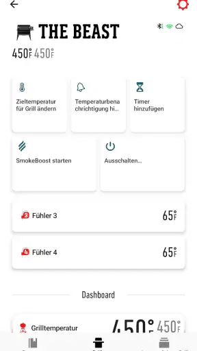 Weber® Connect screenshot
