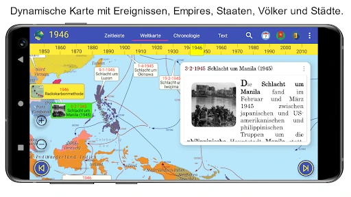 Weltgeschichte Atlas screenshot