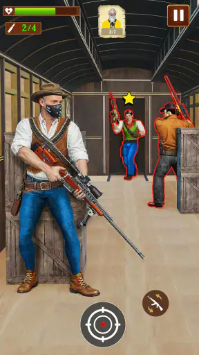 Western-Überleben  Schießspiel screenshot