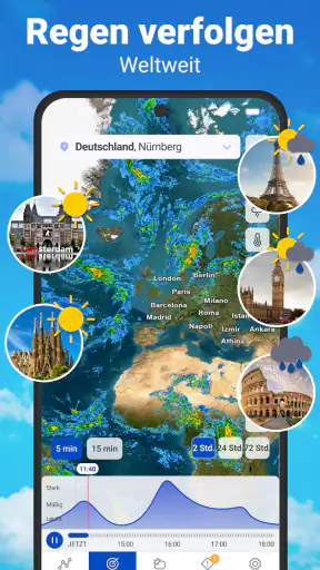 Wetter 14 Tage mit RegenRadar screenshot