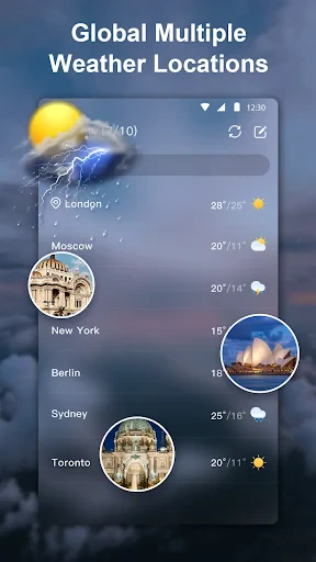 Wetter Live - Wettervorhersage screenshot