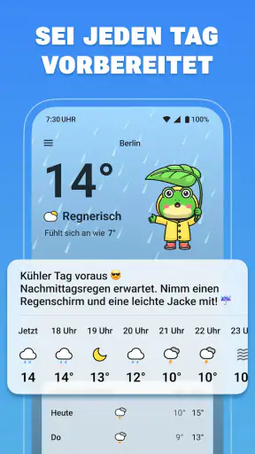 WetterFrosch: Wettervorhersage screenshot