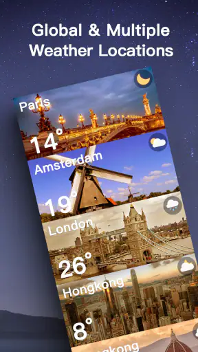 Wetter vorhersage screenshot