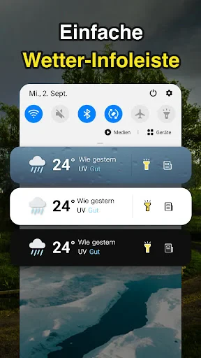 Wetteransicht screenshot