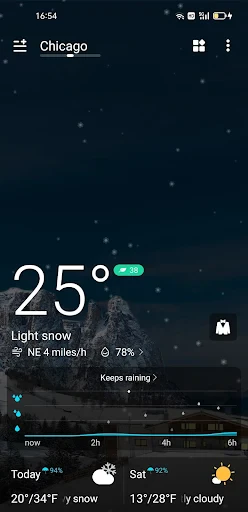 Wettervorhersage Genaue Info screenshot