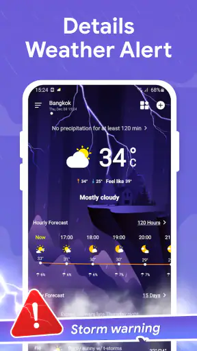 Wettervorhersage Radar Weather screenshot