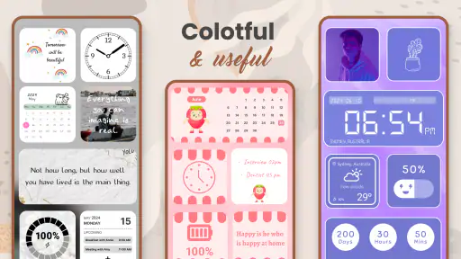 Widget 2025 - Esthetic Widgets screenshot