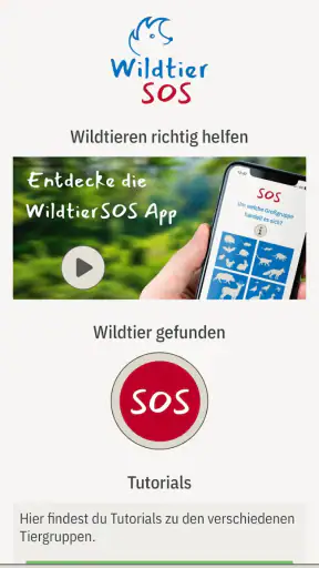 Wildtier SOS screenshot