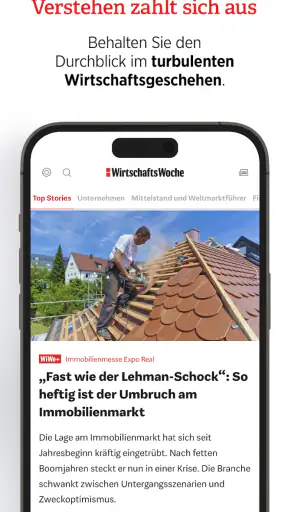 WirtschaftsWoche - Nachrichten screenshot