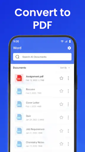 Word Office: docx öffnen screenshot